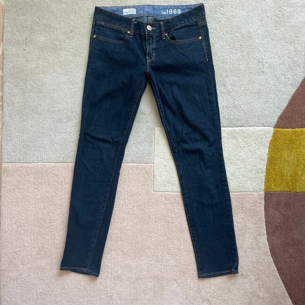 Gap 1969 NWOT Always Skinny Dark Blue 27/4a  Women's Jeans